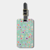 Bloom Breeze Bagagelabel - Mint Green Freshness (Voorkant verticaal)