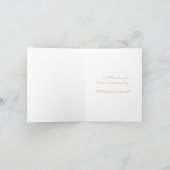 Bloom  Bridesmaid Request Kaart (Binnen)