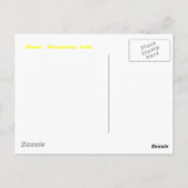 BLOOM! Briefkaart (Achterkant)