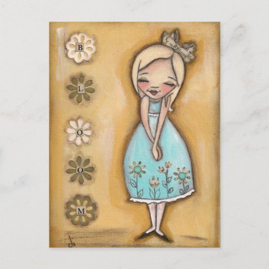 BLOOM - briefkaart (Voorkant)