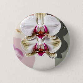 Bloom Bright Orchid Button