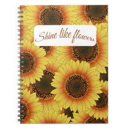 🌸 Bloom Bright: Shine Like Flowers 🌸 Notitieboek
