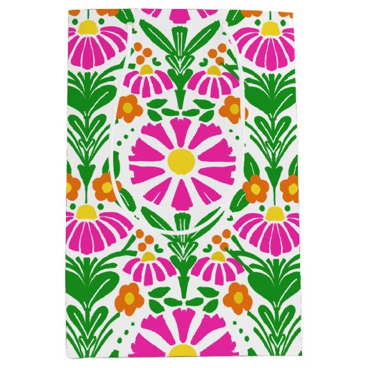 Bloom Brightly & Celebrate in Style Medium Cadeauzakje (Voorkant)