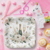 Bloom & Bubbles Papieren Borden Bordje (Feest)
