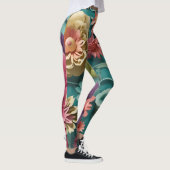 Bloom Burst Bloemen Explosie Legging (Rechts)
