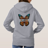 Bloom – Butterfly Design Hoodie (Achterkant)