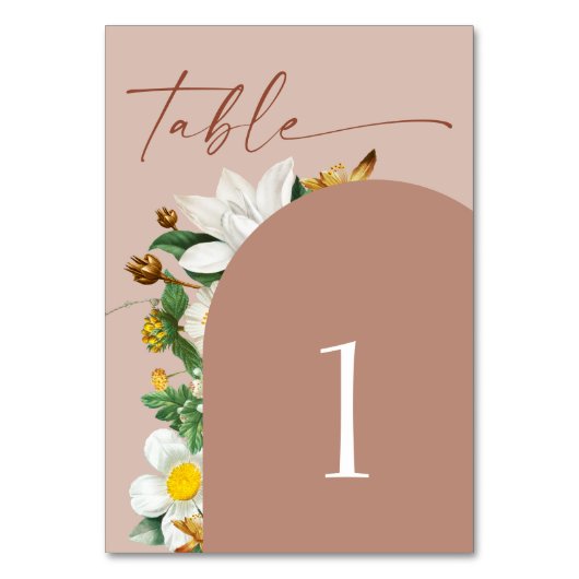 Bloom  camellia. Bleek roze script bruiloft Kaart (Achterkant)