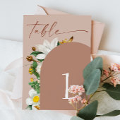 Bloom  camellia. Bleek roze script bruiloft Kaart