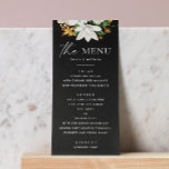 Bloom  camellia. Elegante zwarte bruiloft Menu<br><div class="desc">Elegant floraal zwart huwelijksmenu met bloei  camellia. Neem contact met me op als je nog meer objecten nodig hebt.</div>