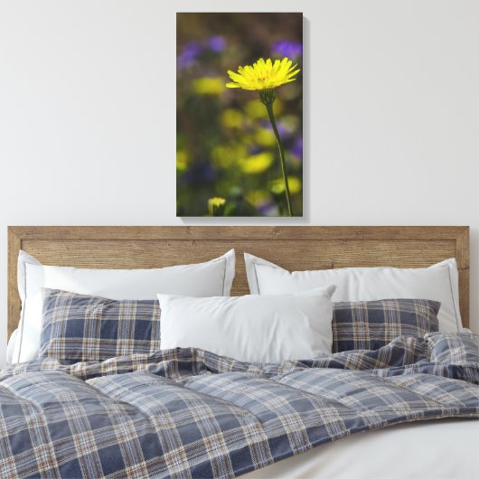 Bloom Canvas Afdruk (Insitu (Slaapkamer))