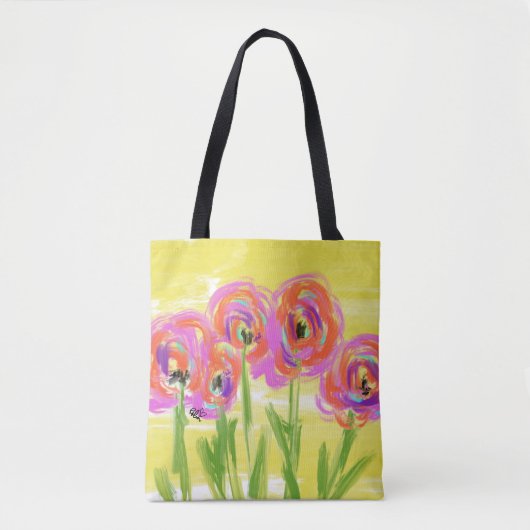 Bloom Canvas Tassen (Voorkant)