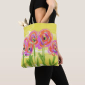 Bloom Canvas Tassen (Dichtbij)