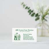 Bloom Care Lawn Care Visitekaartje (Staand voorkant)