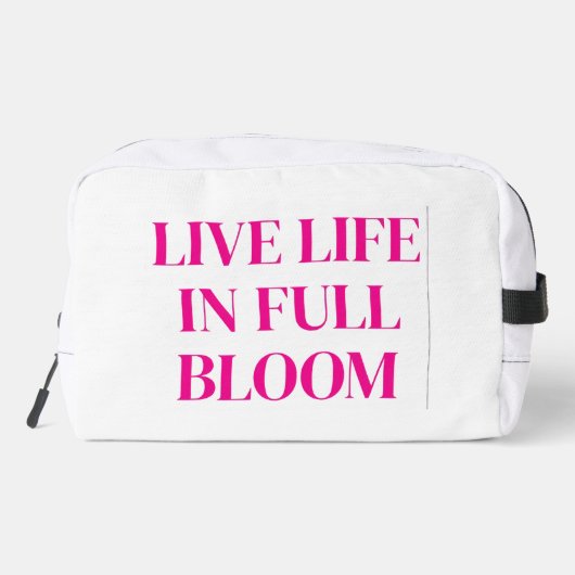 Bloom Co. Makeup Bag Toilettasje (Achterkant)