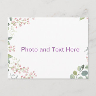 Bloom Custom design Briefkaart