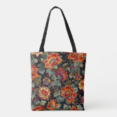 Bloom Elegance Shopping Bag Tote Bag (Achterkant)