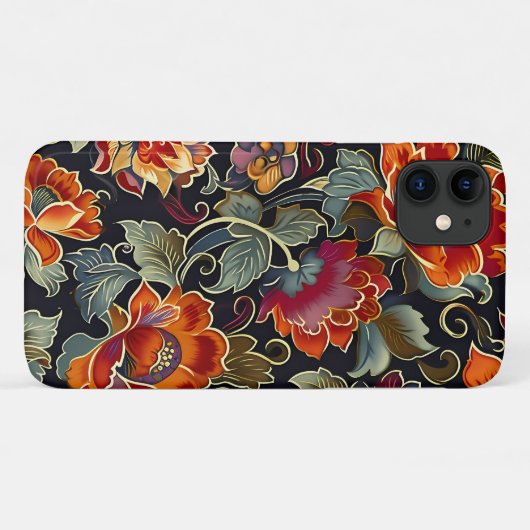  Bloom Elegance Telefoon Hoesje (Achterkant (horizontaal))