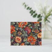 Bloom Elegantie Groet Briefkaart (Staand voorkant)