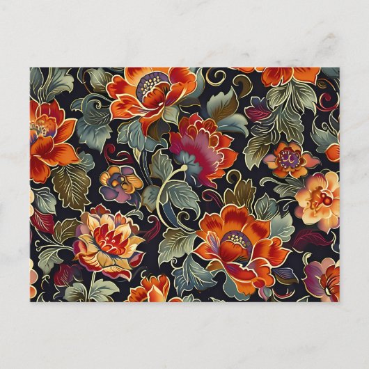  Bloom Elegantie Groet Briefkaart (Voorkant)