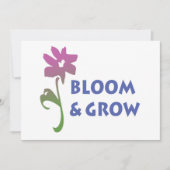 Bloom en Grow (Voorkant)