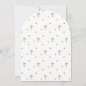 Bloom en Grow Edelweiss Baby shower Kaart (Achterkant)