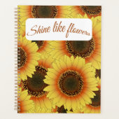 🌸 Bloom en Shine Planner 🌸 (Voorkant)