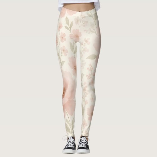 Bloom Energy Bloemrijke Leggings (Voorkant)