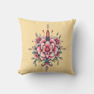 Bloom & Flame –  bloemenelegantie Kussen