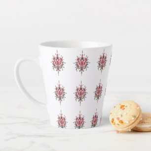Bloom & Flame – bloemenelegantie Latte Mok