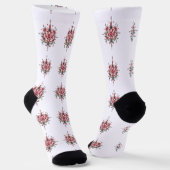 Bloom & Flame –  bloemenelegantie Sokken (Gebogen)