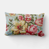 Bloom Flowers - Lumbar Pillow / Marie Antoinette Kussen (Achterkant)