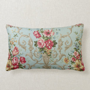 Bloom Flowers - Lumbar Pillow / Marie Antoinette Kussen