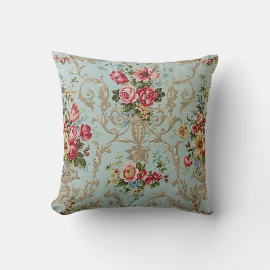 Bloom Flowers - Pillow / Wedding Kussen (Voorkant)