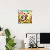 Bloom & Flutter Poster (Thuiskantoor)