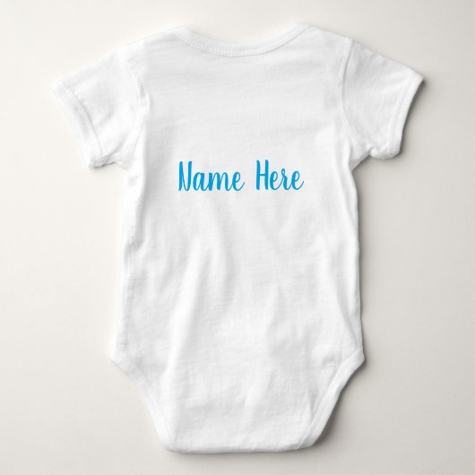 Bloom & Giggle Baby Panda 1 jaar outfit Romper (Achterkant)