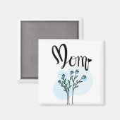 Bloom & Grow Botanische Koelkast Magneet (Voorkant / Achterkant)