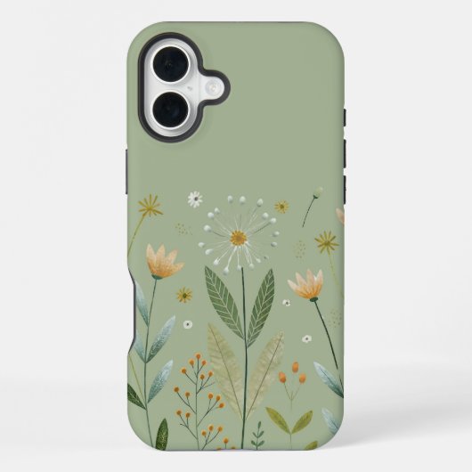 Bloom Grow Minimalist iPhone Hoesje (Achterkant)
