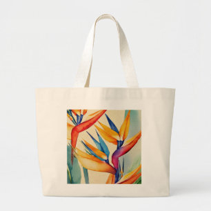 Bloom & Grow Zachte Roze Dahlia Bloem Aesthetic Grote Tote Bag