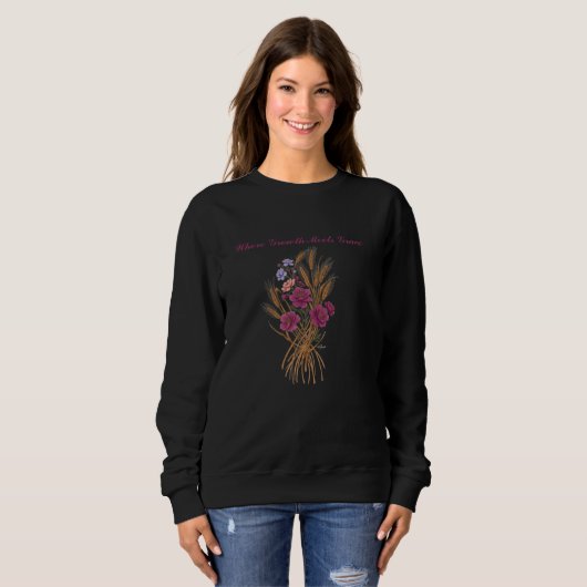 Bloom & Harvest Hoodie Trui (Voorkant volledig)