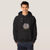 Bloom in Grace New beginning optimistic power flow Hoodie (Voorkant volledig)