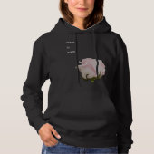 Bloom in Grace New beginning optimistic power flow Hoodie (Voorkant)