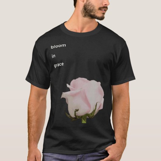 Bloom in Grace New beginning optimistic power flow T-shirt (Voorkant)
