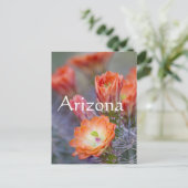 Bloom in het Oranje, Arizona Briefkaart (Staand voorkant)