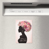 Bloom in Your Time Inspirational Magnet (Insitu (Vaatwasser))
