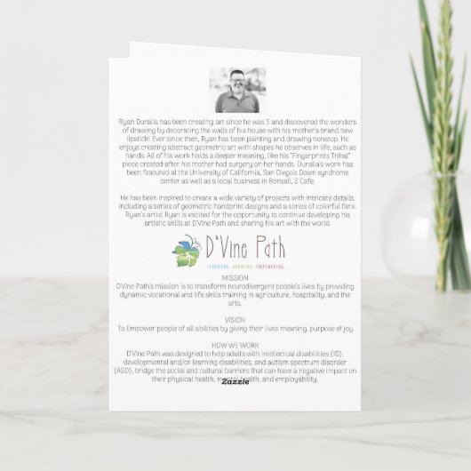 BLOOM KAART (Achterkant)