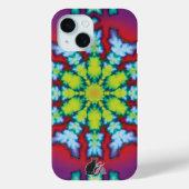 Bloom Kaleidoscope iPhone Case (Achterkant)