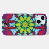 Bloom Kaleidoscope iPhone Case (Achterkant (horizontaal))