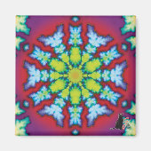 Bloom Kaleidoscope Magnet (Voorkant)