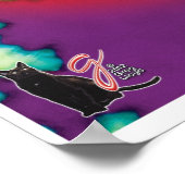 Bloom Kinestische Collage Kaleidoscoop Poster (Hoek)