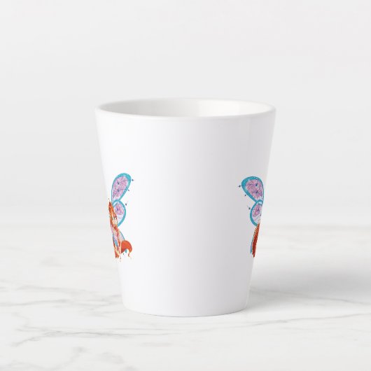 Bloom Latte Mok (Voorkant)